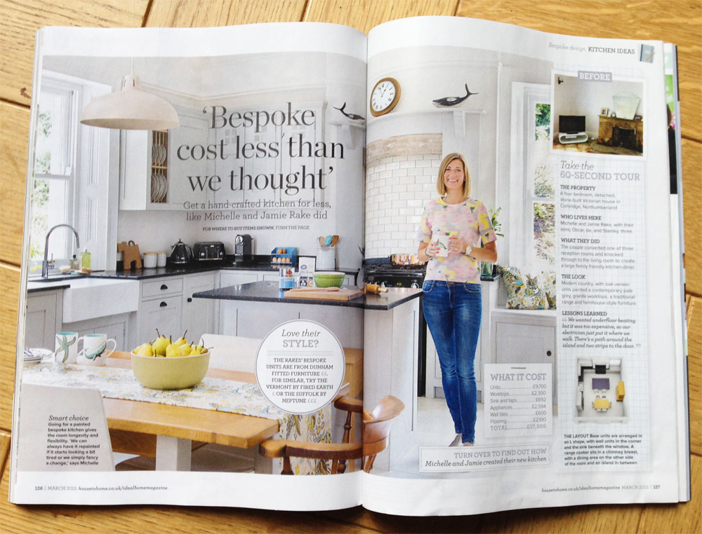 Featured in Ideal  Home  Magazine  Dunham Fitted Furniture